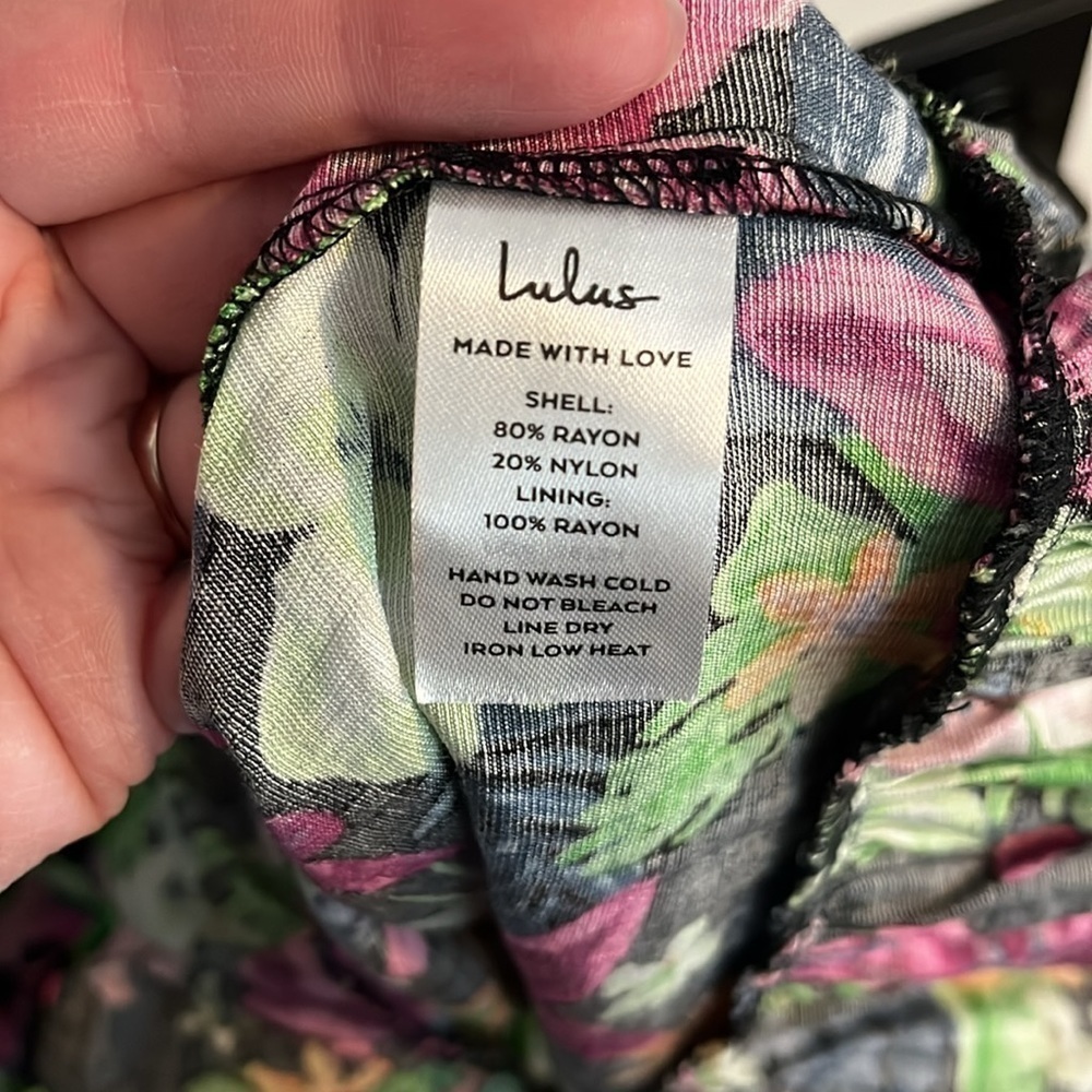 Lulus Tropical Tiered Ruffle Babydoll Mini - Picture 8 of 8